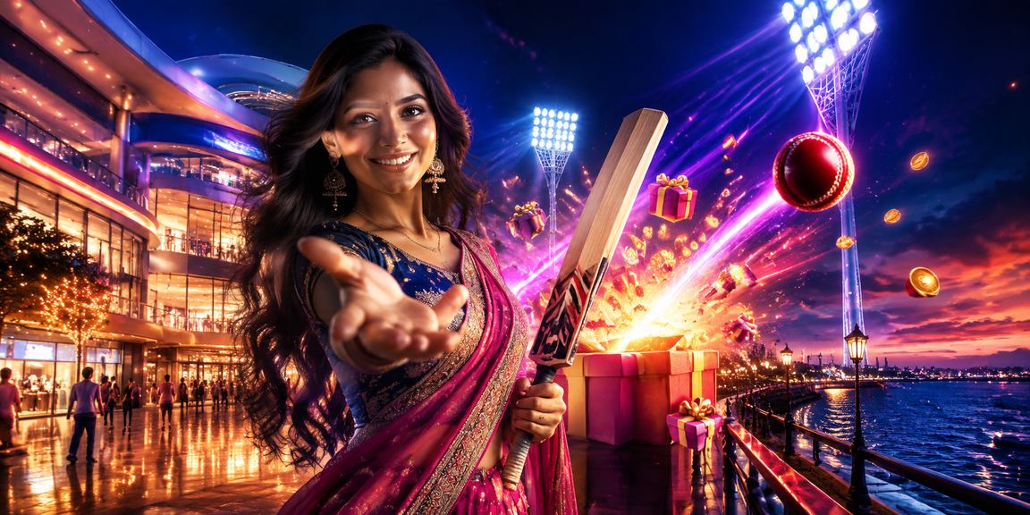 Mobile phone showing live cricket betting interface in India